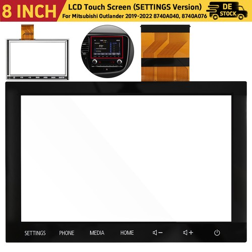 Zoll touch screen - 8,